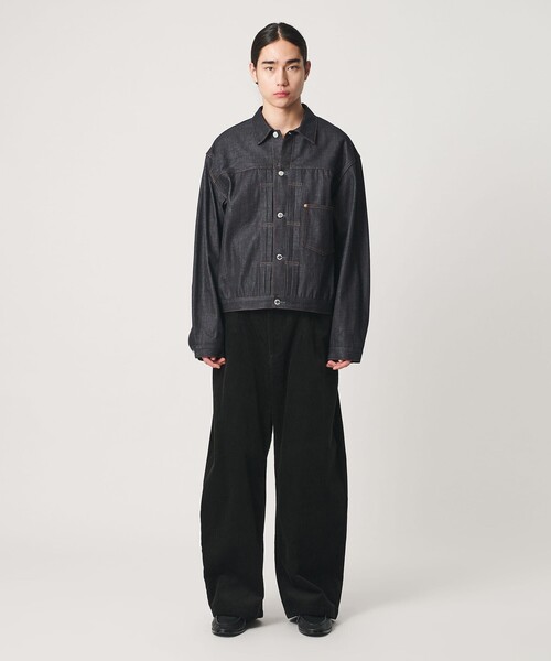 MONKEY TIME(モンキータイム)の「トラッカー ジャケット Type-1(デニムジャケット・メンズ・ベージュ/ネイビー・XL/S/L/M)」の19枚目の写真