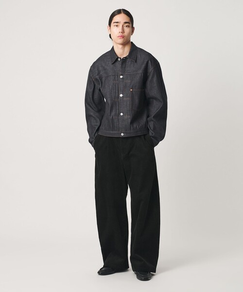 MONKEY TIME(モンキータイム)の「トラッカー ジャケット Type-1(デニムジャケット・メンズ・ベージュ/ネイビー・XL/S/L/M)」の20枚目の写真