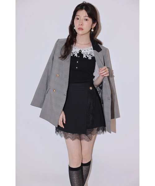 Rirandture(リランドチュール)の「エンブロイダリーパフスリーブニット(ニット/セーター・レディース・オフホワイト/ブラック・2)」の19枚目の写真
