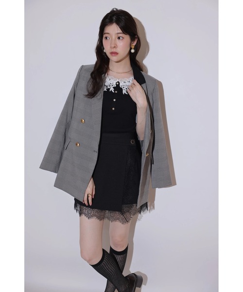 Rirandture(リランドチュール)の「エンブロイダリーパフスリーブニット(ニット/セーター・レディース・オフホワイト/ブラック・2)」の21枚目の写真
