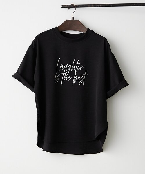 Remind me and forever(リマインドミーアンドフォーエバー)の「【Tシャツとブラウスの良いとこどり】アソート大人ブラウスT(Tシャツ/カットソー・レディース・ブラウン/オフホワイト/チャコールグレー/ブラック・FREE)」の18枚目の写真