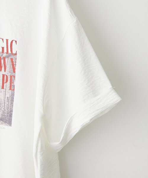 Remind me and forever(リマインドミーアンドフォーエバー)の「【Tシャツとブラウスの良いとこどり】アソート大人ブラウスT(Tシャツ/カットソー・レディース・ブラウン/オフホワイト/チャコールグレー/ブラック・FREE)」の13枚目の写真