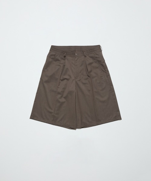 bal(バル)の「COTTON TWILL OVER SIZED BERMUDA SHORT(その他パンツ・メンズ・チェック/ブラック/ブラウン・3/2/1)」の13枚目の写真