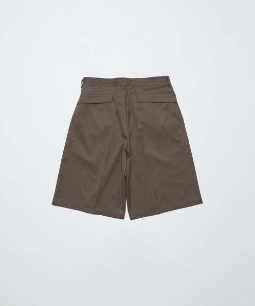 bal(バル)の「COTTON TWILL OVER SIZED BERMUDA SHORT(その他パンツ・メンズ・チェック/ブラック/ブラウン・3/2/1)」の14枚目の写真