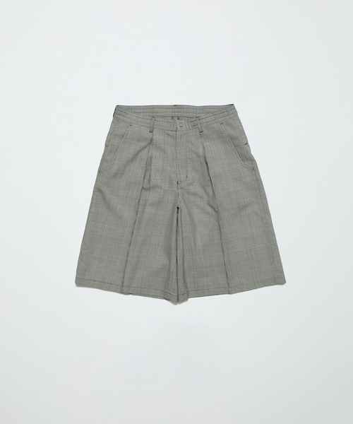 bal(バル)の「COTTON TWILL OVER SIZED BERMUDA SHORT(その他パンツ・メンズ・チェック/ブラック/ブラウン・3/2/1)」の18枚目の写真