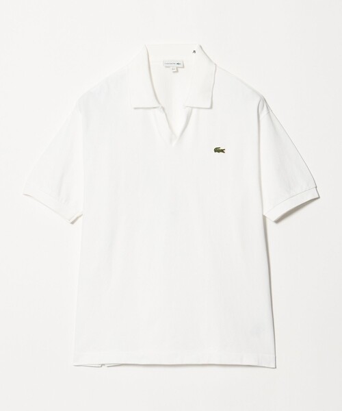 LACOSTE(ラコステ)の「<KAPTAIN SUNSHINE / LACOSTE for BEAUTY&YOUTH>スキッパー ポロシャツ(Tシャツ/カットソー・メンズ・ホワイト・L/M)」の3枚目の写真