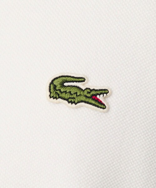 LACOSTE(ラコステ)の「<KAPTAIN SUNSHINE / LACOSTE for BEAUTY&YOUTH>スキッパー ポロシャツ(Tシャツ/カットソー・メンズ・ホワイト・L/M)」の6枚目の写真