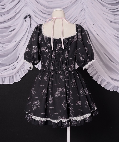 Magia Charm(マギアチャーム)の「マジカルコレクションワンピース(ワンピース・レディース・ブラック/ピンク・F)」の13枚目の写真