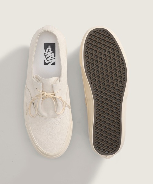 VANS(バンズ)の「VANS PREMIUM オーセンティック イーズ ヘアリースエード / LX Authentic Ease HAIRY SUEDE VN000EHFSAN1(スニーカー・メンズ・オフホワイト・6/12/11.5/11/10.5/10/9.5/9/8.5/8/7.5/7/6.5/5.5/5/4.5/4)」の2枚目の写真