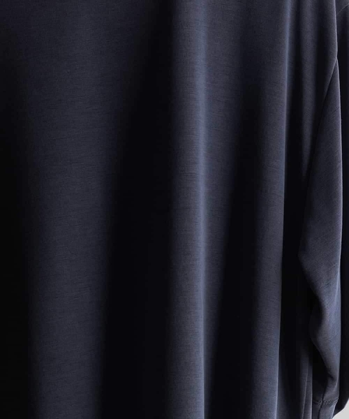 MICHEL KLEIN(ミッシェル・クラン)の「ヴィンテージライクボックスTシャツ(Tシャツ/カットソー・レディース・ネイビー/ブラック/アイボリー・38)」の15枚目の写真