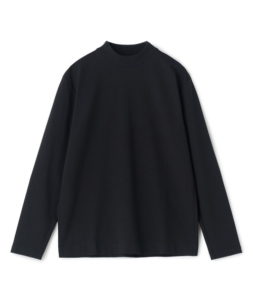 MEN'S BIGI（メンズビギ）の「アクティブテーラー シルケットスムース UネックロングTシャツ［シルケット加工/抗菌防臭/帯電防止］（Tシャツ/カットソー・メンズ・ホワイト/ブラック/グレー・01/05/04/03/02）」の12枚目の写真