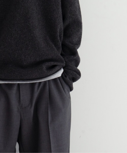 LINDER SPORT(リンダースポーツ)の「LINDER SPORT Thin u-neck(ニット/セーター・メンズ・チャコール/ホワイト/ネイビー/ヘザーグレー・SMALL/MEDIUM)」の15枚目の写真