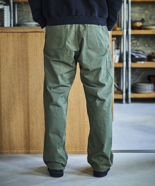orSlow(オアスロウ)の「orSlow/オアスロウ WIDE FIT FRENCH WORK PANTS ワイドフィット フレンチワークパンツ 2026年 夏 夏服 秋服(チノパンツ・メンズ・カーキ・2/4/3)」の11枚目の写真