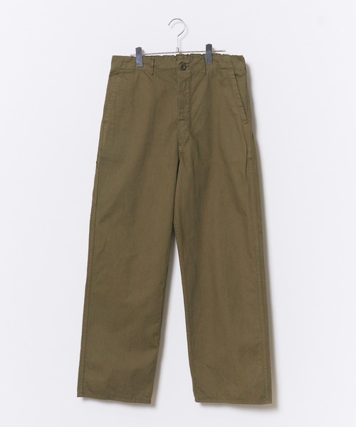 orSlow(オアスロウ)の「orSlow/オアスロウ WIDE FIT FRENCH WORK PANTS ワイドフィット フレンチワークパンツ ボトム ワークウェア ミリタリー メンズ 2026年秋冬 秋服 冬服(チノパンツ・メンズ・カーキ/ブラック・2/4/3)」の19枚目の写真