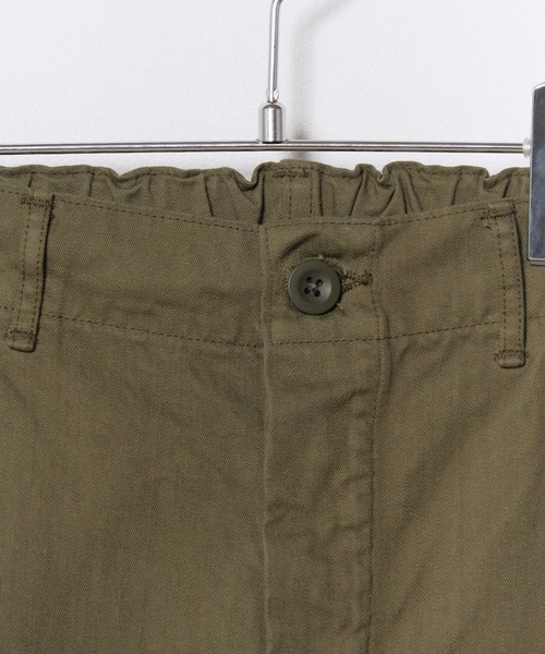 orSlow(オアスロウ)の「orSlow/オアスロウ WIDE FIT FRENCH WORK PANTS ワイドフィット フレンチワークパンツ ボトム ワークウェア ミリタリー メンズ 2026年秋冬 秋服 冬服(チノパンツ・メンズ・カーキ/ブラック・2/4/3)」の20枚目の写真