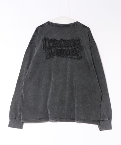 DC SHOES(ディーシーシューズ)の「DC SHOES メンズ 26 HIDDEN LS ロンT 【2026年秋冬モデル】/バックプリント長袖ロンT(Tシャツ/カットソー・メンズ・ホワイト×ブルー/ブラック×ホワイト/ブラック系その他/ホワイト系その他・MEDIUM/LARGE/X-LARGE)」の5枚目の写真