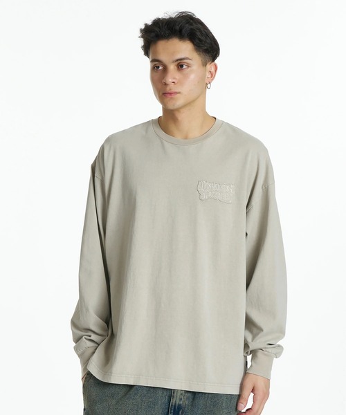 DC SHOES(ディーシーシューズ)の「DC SHOES メンズ 26 HIDDEN LS ロンT 【2026年秋冬モデル】/バックプリント長袖ロンT(Tシャツ/カットソー・メンズ・ホワイト×ブルー/ブラック×ホワイト/ブラック系その他/ホワイト系その他・MEDIUM/LARGE/X-LARGE)」の8枚目の写真