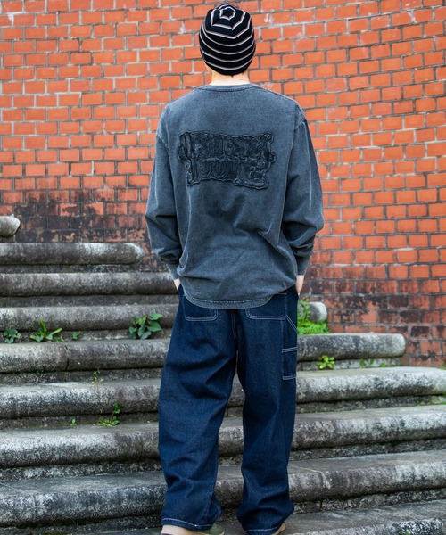 DC SHOES(ディーシーシューズ)の「DC SHOES メンズ 26 HIDDEN LS ロンT 【2026年秋冬モデル】/バックプリント長袖ロンT(Tシャツ/カットソー・メンズ・ホワイト×ブルー/ブラック×ホワイト/ブラック系その他/ホワイト系その他・MEDIUM/LARGE/X-LARGE)」の19枚目の写真