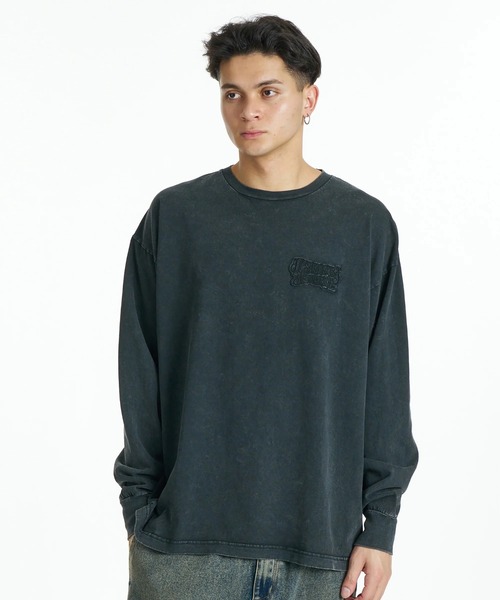 DC SHOES(ディーシーシューズ)の「DC SHOES メンズ 26 HIDDEN LS ロンT 【2026年秋冬モデル】/バックプリント長袖ロンT(Tシャツ/カットソー・メンズ・ホワイト×ブルー/ブラック×ホワイト/ブラック系その他/ホワイト系その他・MEDIUM/LARGE/X-LARGE)」の21枚目の写真
