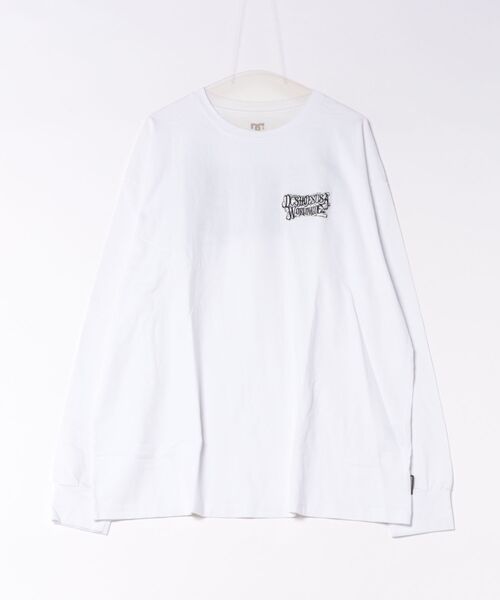 DC SHOES(ディーシーシューズ)の「DC SHOES メンズ 26 HIDDEN LS ロンT 【2026年秋冬モデル】/バックプリント長袖ロンT(Tシャツ/カットソー・メンズ・ホワイト×ブルー/ブラック×ホワイト/ブラック系その他/ホワイト系その他・MEDIUM/LARGE/X-LARGE)」の7枚目の写真