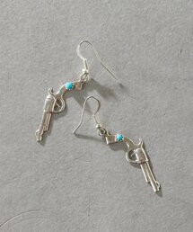 《スターリングシルバー使用》ハンドガンピアス