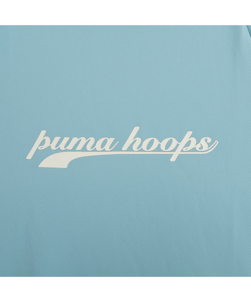 PUMA(プーマ)の「PUMA プーマ メンズ バスケットボール シンプル ビッグ ロゴ 半袖 Tシャツ(Tシャツ/カットソー・メンズ・ブラック系/アクア/モスグリーン/ホワイト・X-LARGE/LARGE/MEDIUM)」の20枚目の写真