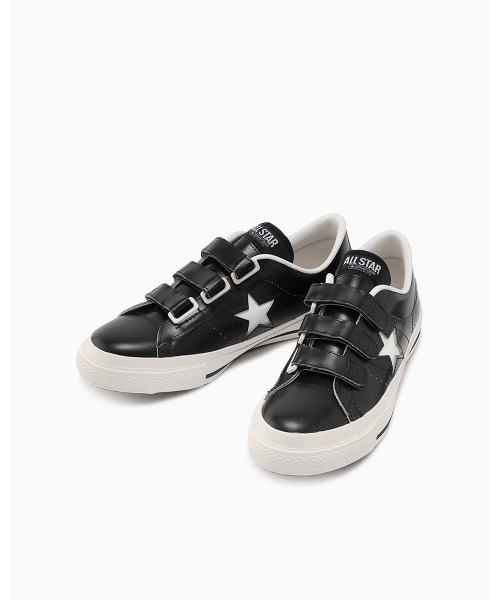 CONVERSE(コンバース)の「【直営店限定】ONE STAR J V-3 / ワンスター J V-3(スニーカー・メンズ・ブラック・6/8/9/8.5/9.5/10.5/6.5/5/7/7.5/5.5/4.5)」の1枚目の写真