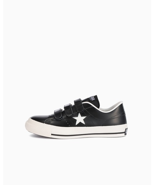 CONVERSE(コンバース)の「【直営店限定】ONE STAR J V-3 / ワンスター J V-3(スニーカー・メンズ・ブラック・6/8/9/8.5/9.5/10.5/6.5/5/7/7.5/5.5/4.5)」の2枚目の写真