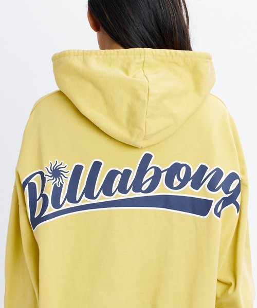 BILLABONG（ビラボン）の「BILLABONG ウィメンズ SURF CAMP HERITAGE PULL HOODIE パーカー 【2026年秋冬モデル】/ビラボンバックプリントフーディー(セットアップタイプ可能)（パーカー・レディース・イエロー系その他/ブルー系その他/エメラルド・MEDIUM）」の14枚目の写真