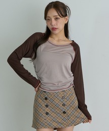 シアーラグランTシャツ