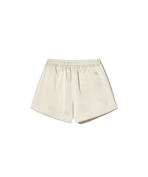 Kijun（キジュン）の「Kijun / Line Satin Shorts / 25PSW301A,25PSW301BKijun / Line Satin Shorts / 25PSW301A，25PSW301B 秋服 冬服（その他パンツ・レディース・ブラック/アイボリー・M）」の4枚目の写真