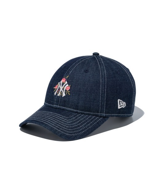 NEW ERA(ニューエラ)の「NEW ERA 940LS UNST FLOWER / ニューエラ(キャップ・レディース・ネイビー/ライトベージュ/ライトブルー・FREE)」の1枚目の写真