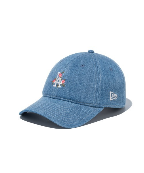 NEW ERA(ニューエラ)の「NEW ERA 940LS UNST FLOWER / ニューエラ(キャップ・レディース・ネイビー/ライトベージュ/ライトブルー・FREE)」の3枚目の写真