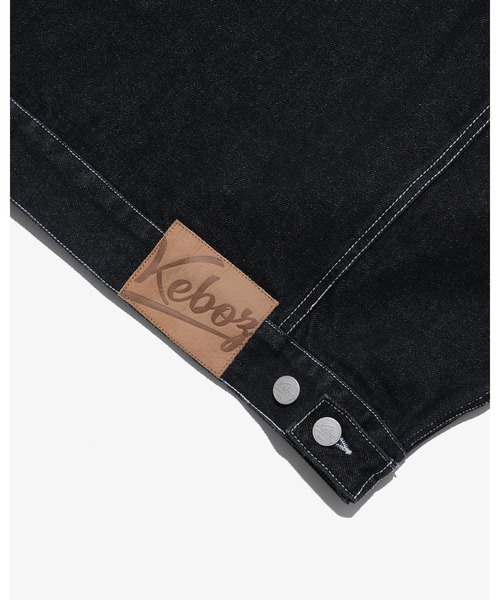 KEBOZ(ケボズ)の「KS DENIM JACKET(デニムジャケット・メンズ・ブラック/ブルー・M/L/XL/2XL)」の20枚目の写真