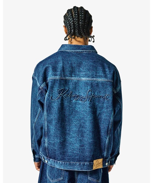 KEBOZ(ケボズ)の「KS DENIM JACKET(デニムジャケット・メンズ・ブラック/ブルー・M/L/XL/2XL)」の4枚目の写真