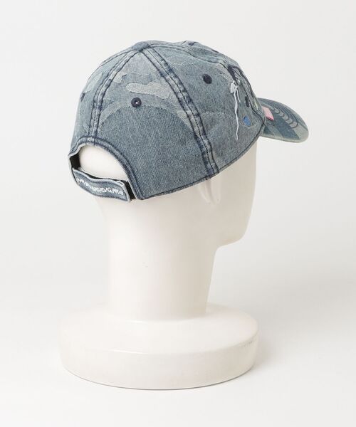 AAPE BY A BATHING APE(エーエイプバイアベイシングエイプ)の「AAPE MAIN CAP(キャップ・メンズ・ブルー・FREE)」の6枚目の写真