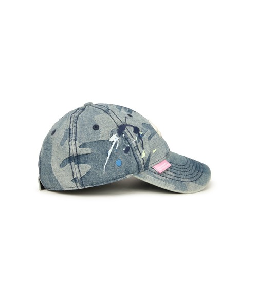 AAPE BY A BATHING APE(エーエイプバイアベイシングエイプ)の「AAPE MAIN CAP(キャップ・メンズ・ブルー・FREE)」の2枚目の写真