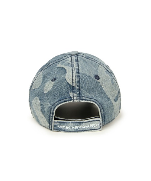 AAPE BY A BATHING APE(エーエイプバイアベイシングエイプ)の「AAPE MAIN CAP(キャップ・メンズ・ブルー・FREE)」の3枚目の写真