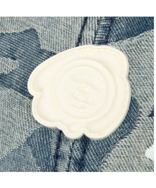 AAPE BY A BATHING APE(エーエイプバイアベイシングエイプ)の「AAPE MAIN CAP(キャップ・メンズ・ブルー・FREE)」の4枚目の写真