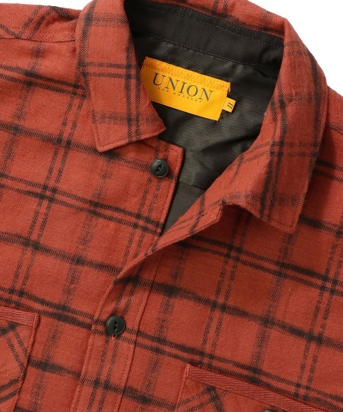 UNION(UNION TOKYO)(ユニオン)の「UNION TOKYO HOMESTEAD FLANNEL SHIRT ユニオントーキョー シャツ(シャツ/ブラウス・メンズ・ホワイト×ブルー/レッド・XL/L/M/S)」の21枚目の写真