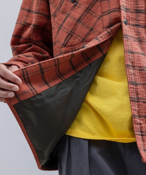 UNION(UNION TOKYO)(ユニオン)の「UNION TOKYO HOMESTEAD FLANNEL SHIRT ユニオントーキョー シャツ(シャツ/ブラウス・メンズ・ホワイト×ブルー/レッド・XL/L/M/S)」の19枚目の写真