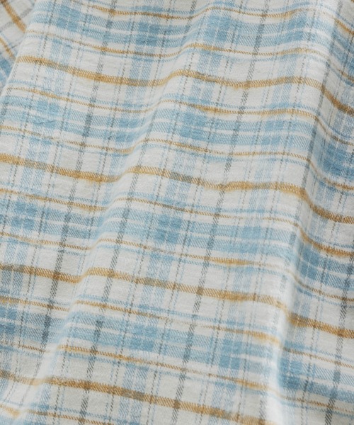UNION(UNION TOKYO)(ユニオン)の「UNION TOKYO HOMESTEAD FLANNEL SHIRT ユニオントーキョー シャツ(シャツ/ブラウス・メンズ・ホワイト×ブルー/レッド・XL/L/M/S)」の7枚目の写真