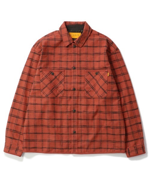 UNION(UNION TOKYO)(ユニオン)の「UNION TOKYO HOMESTEAD FLANNEL SHIRT ユニオントーキョー シャツ(シャツ/ブラウス・メンズ・ホワイト×ブルー/レッド・XL/L/M/S)」の18枚目の写真