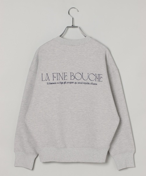 A part by(アパートバイ)の「【LA FINE BOUCHEコラボ】ロゴショートスウェット(スウェット・レディース・グリーン系その他5/レッド系その他6/ライトグレー・FREE)」の12枚目の写真