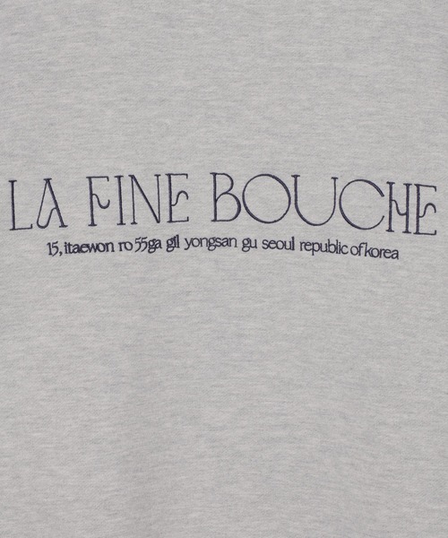 A part by(アパートバイ)の「【LA FINE BOUCHEコラボ】ロゴショートスウェット(スウェット・レディース・グリーン系その他5/レッド系その他6/ライトグレー・FREE)」の18枚目の写真