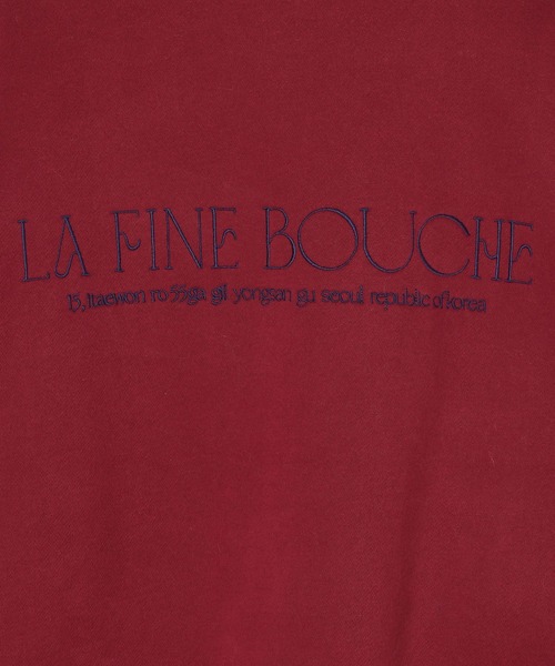 A part by(アパートバイ)の「【LA FINE BOUCHEコラボ】ロゴショートスウェット(スウェット・レディース・グリーン系その他5/レッド系その他6/ライトグレー・FREE)」の10枚目の写真