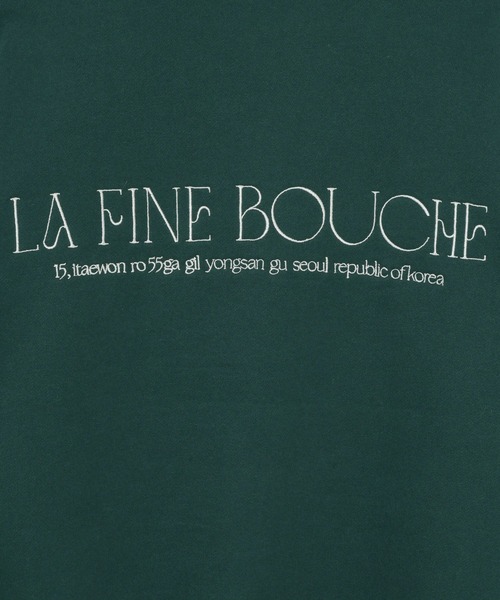 A part by(アパートバイ)の「【LA FINE BOUCHEコラボ】ロゴショートスウェット(スウェット・レディース・グリーン系その他5/レッド系その他6/ライトグレー・FREE)」の21枚目の写真