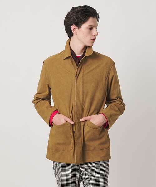 UNITED ARROWS(ユナイテッドアローズ)の「スエーディー カバーオール(カバーオール・メンズ・ブラウン系・L/S/M/XL)」の2枚目の写真