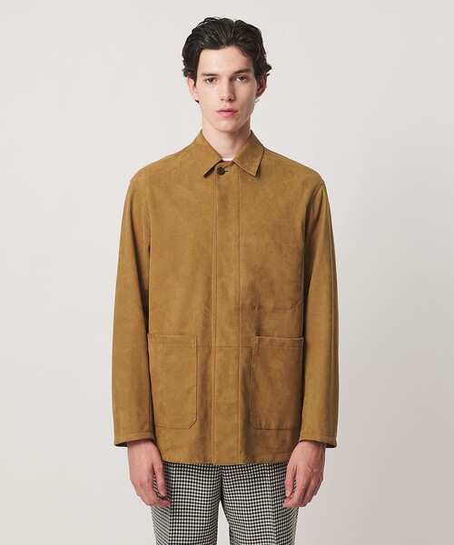UNITED ARROWS(ユナイテッドアローズ)の「スエーディー カバーオール(カバーオール・メンズ・ブラウン系・L/S/M/XL)」の4枚目の写真