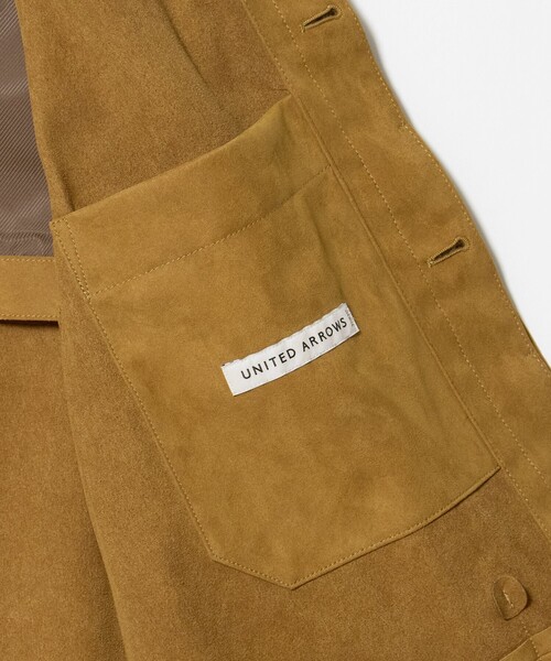 UNITED ARROWS(ユナイテッドアローズ)の「スエーディー カバーオール(カバーオール・メンズ・ブラウン系・L/S/M/XL)」の13枚目の写真